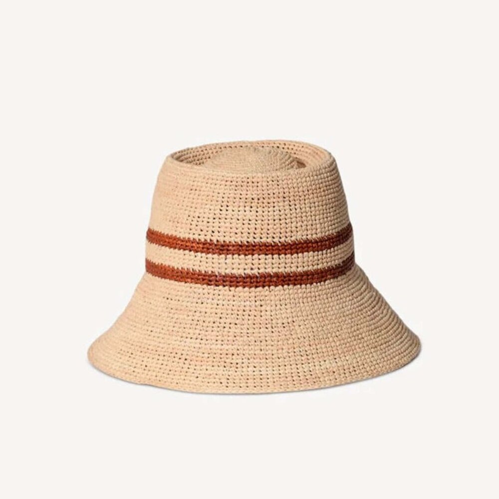 Janessa Leone Ryder Hat in Natural